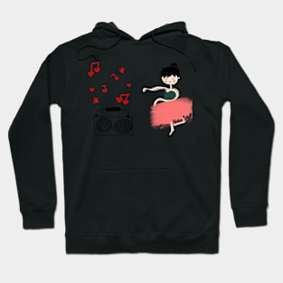 Women and music Hoodie